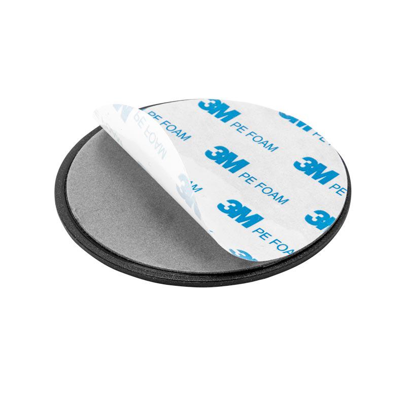 The 70mm Adhesive Dash Mounting Disk for 60mm Suction Mounts features a round foam pad with a blue 3M logo and PE FOAM text—perfect for securing dashboard mounts or GPS suction mounts.