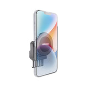 Magnetic Magnetic Vent Phone Mount for Tesla Model 3 2017–2022 & Model Y 2020–2023 attached to a car air vent holding a smartphone.