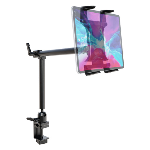 The Arkon Mounts Slim-Grip® Tablet Holder features a robust clamp mount and a fully adjustable 22″ arm, allowing you to securely attach your tablet to the edge of a desk or table while providing outstanding positioning flexibility for your electronic devices.