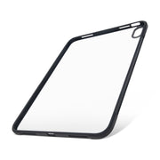 The Arkon Mounts iPad 10th Gen Standard Case is a transparent, slim case with black edges, shown at an angle to display the camera cutout and button openings—ideal for light-duty protection of your iPad 10th Gen.