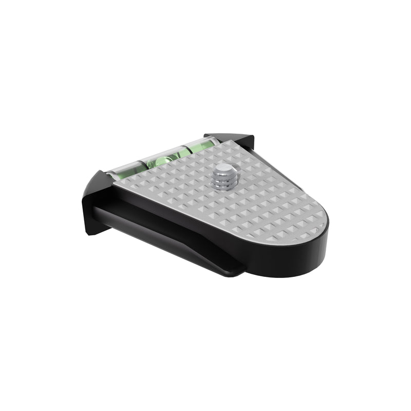 1/4"-20 Tripod Shoe with Level