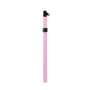 The PINK Post/Shaft Upgrade Replacement for Pro Stands, featuring a black detachable mouthpiece and ridged grip, stands upright against a white background—ideal as a Remarkable Creators Stand accessory.