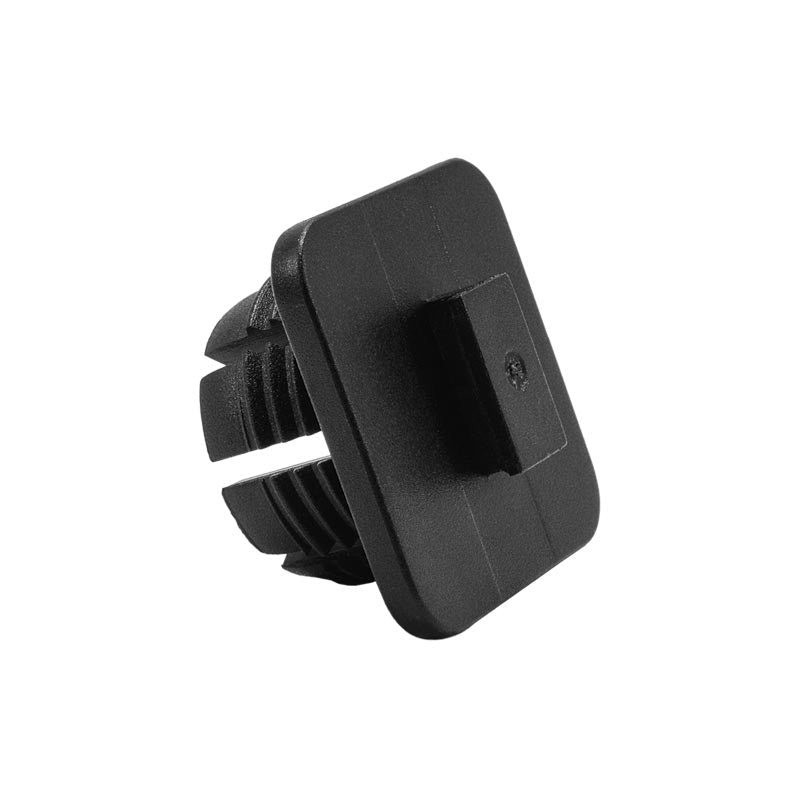 The Single-T SBH Head Adapter, compatible with Scosche, Bracketron, and XM Satellite Radio holders, is shown against a white background.