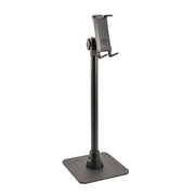 The Slim-Grip® Ultra iPad mini Desk Stand Tablet Holder adjusts from 17 to 29 inches tall, making it perfect for live streaming or holding your device upright on any flat surface.